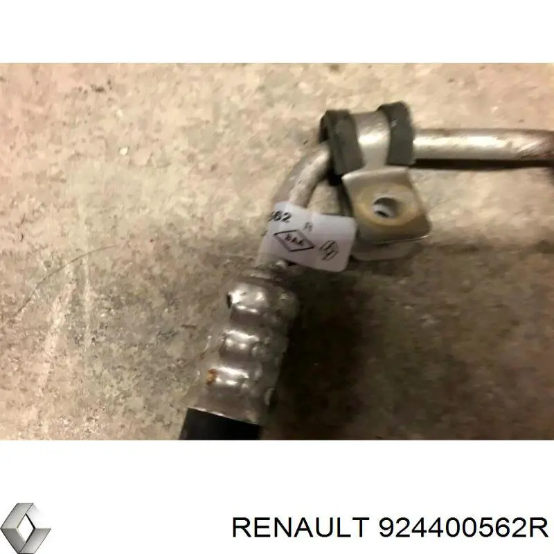 924400562R Renault (RVI) mangueira de aparelho de ar condicionado, desde o radiador até o vaporizador