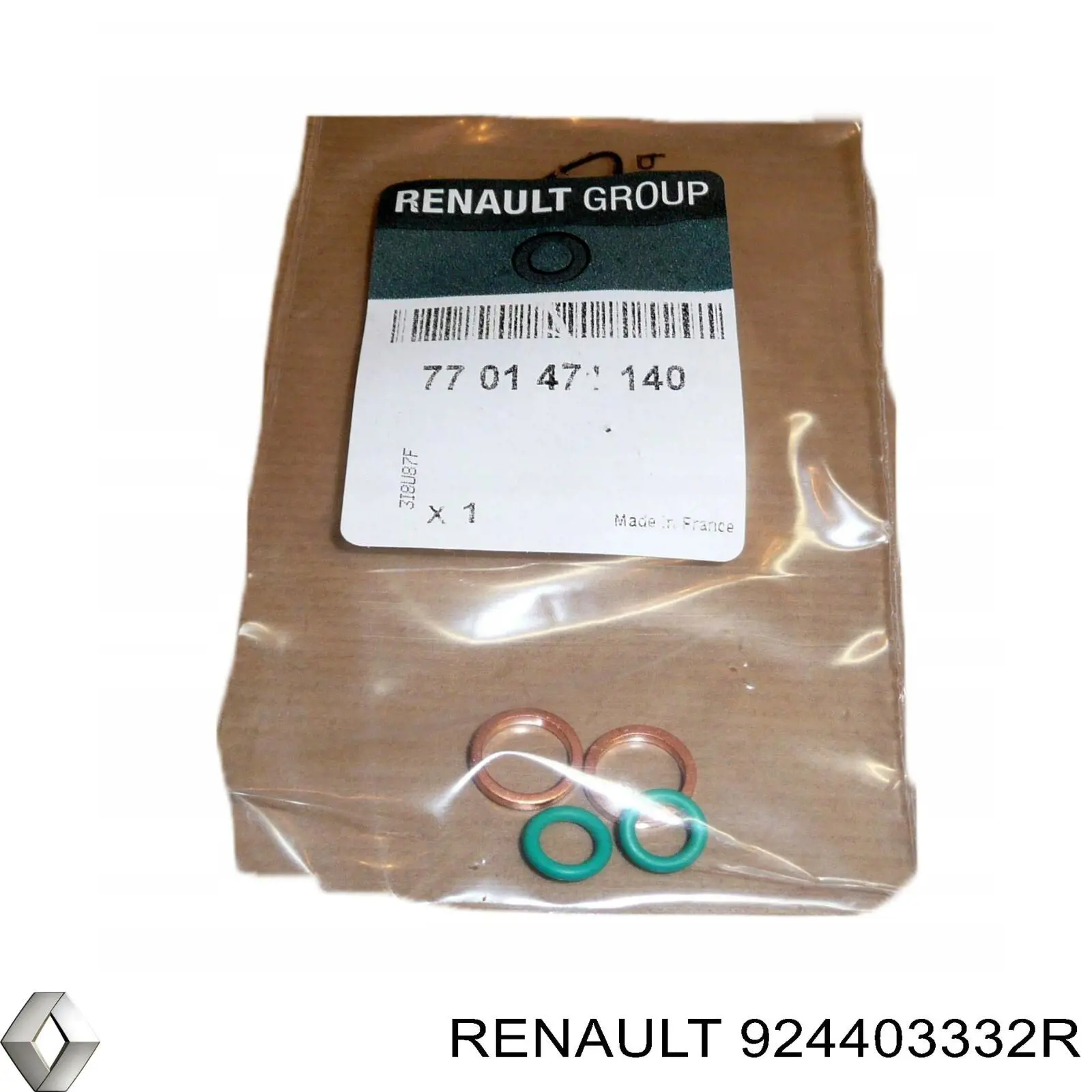 Шланг кондиционера, от испарителя к компрессору 924403332R Renault (RVI)