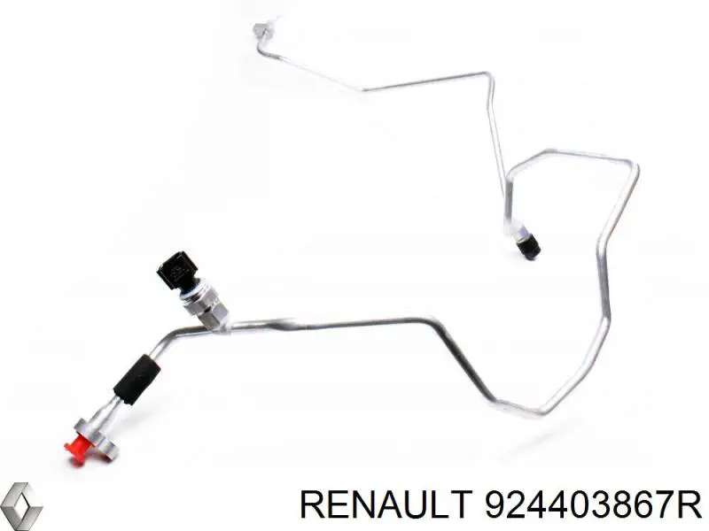 Шланг кондиционера, от радиатора к испарителю Renault (RVI) 924403867R