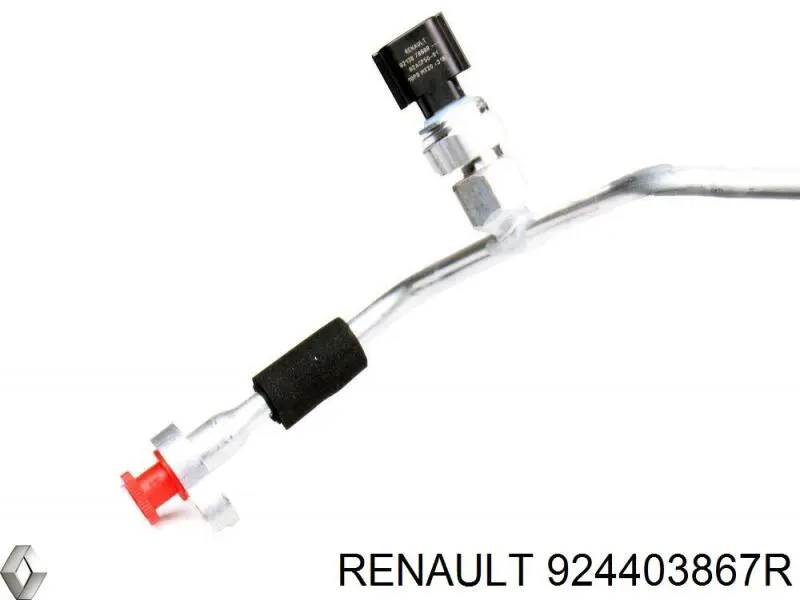 Шланг кондиционера, от радиатора к испарителю Renault (RVI) 924403867R цена, от 70.41 USD