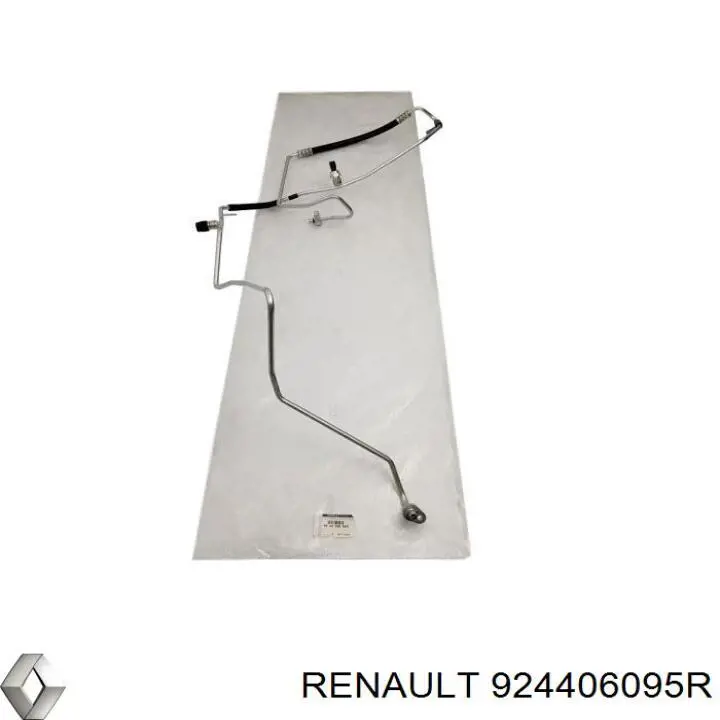 Шланг кондиционера, от радиатора к испарителю 924406095R Renault (RVI)