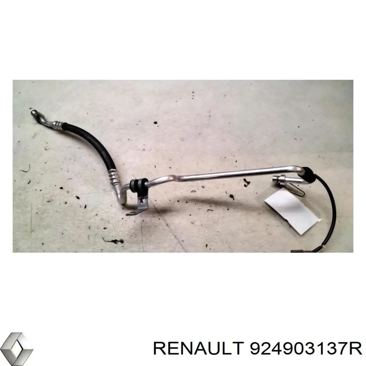 Шланг кондиционера, от осушителя к испарителю Renault (RVI) 924903137R