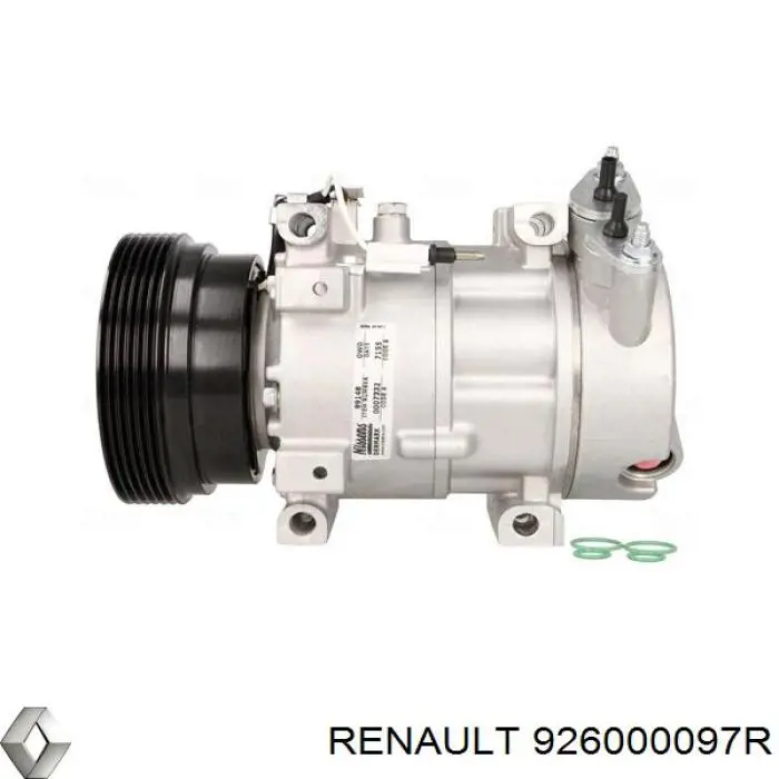 Компрессор кондиционера 926000097R Renault (RVI)