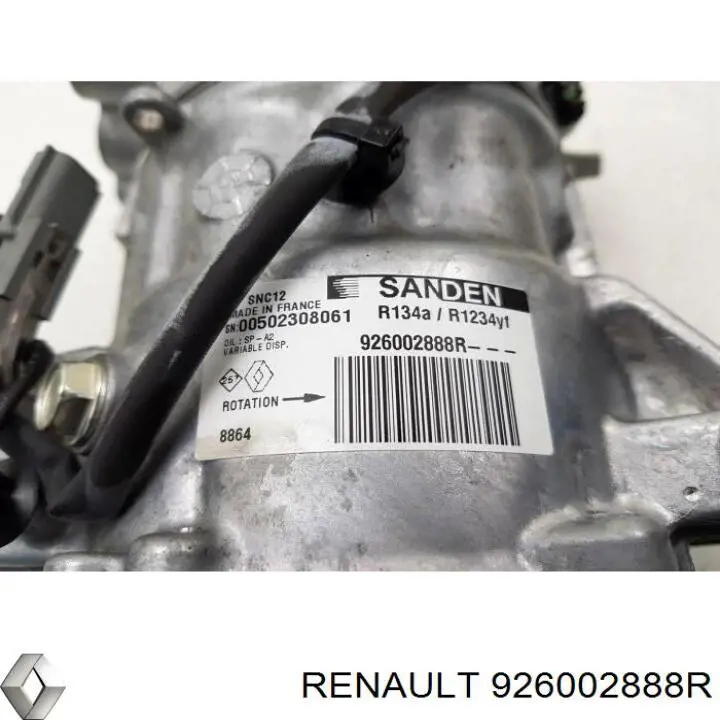 926002888R Renault (RVI) Компрессор хладагента
