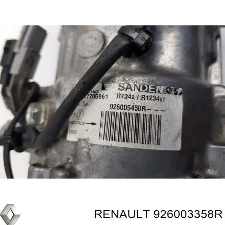Клапан компрессора кондиционера Renault (RVI) 926003358R цена, от 46.33 USD