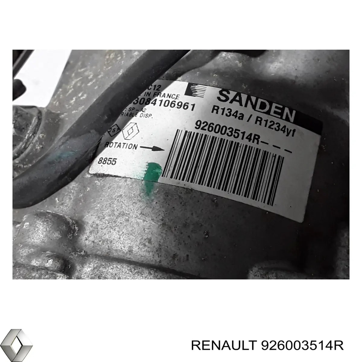 Купить 926003514R Renault (RVI) Компрессор климатической установки