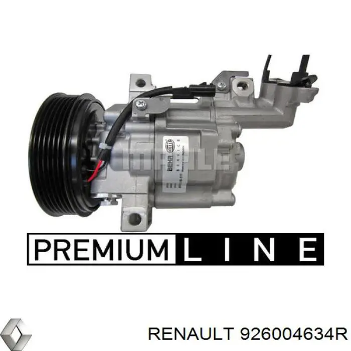 926004634R Renault (RVI) compressor de aparelho de ar condicionado