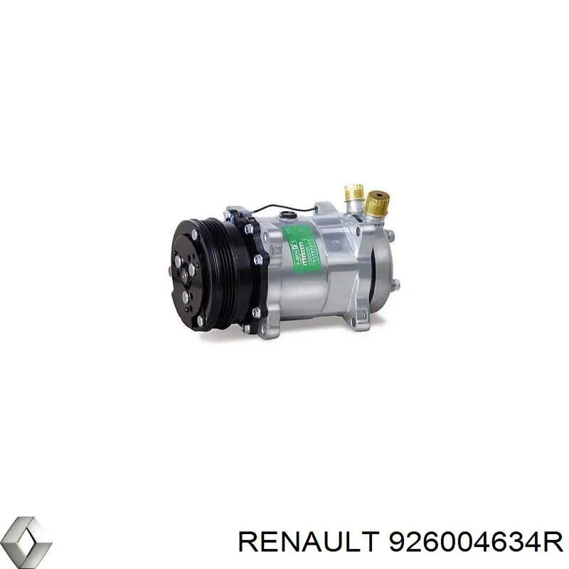Компрессор системы кондиционирования Renault (RVI) 926004634R цена, от 223.58 USD