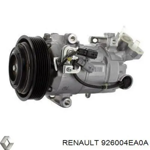 Компрессор кондиционера 926004EA0A Renault (RVI)