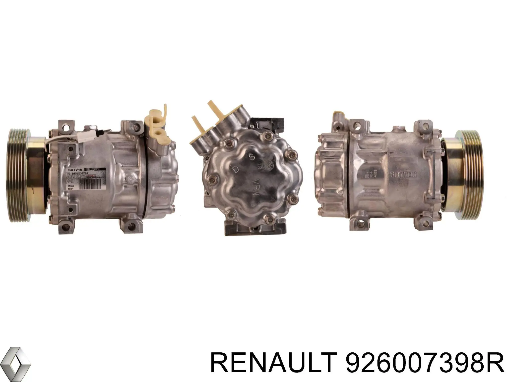 926007398R Renault (RVI) Компрессор хладагента