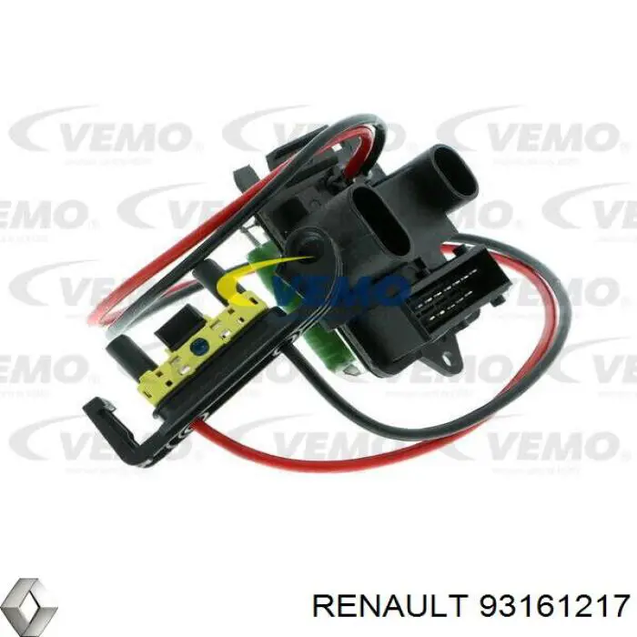 Купить 93161217 Renault (RVI) Регулятор оборотов вентилятора печки