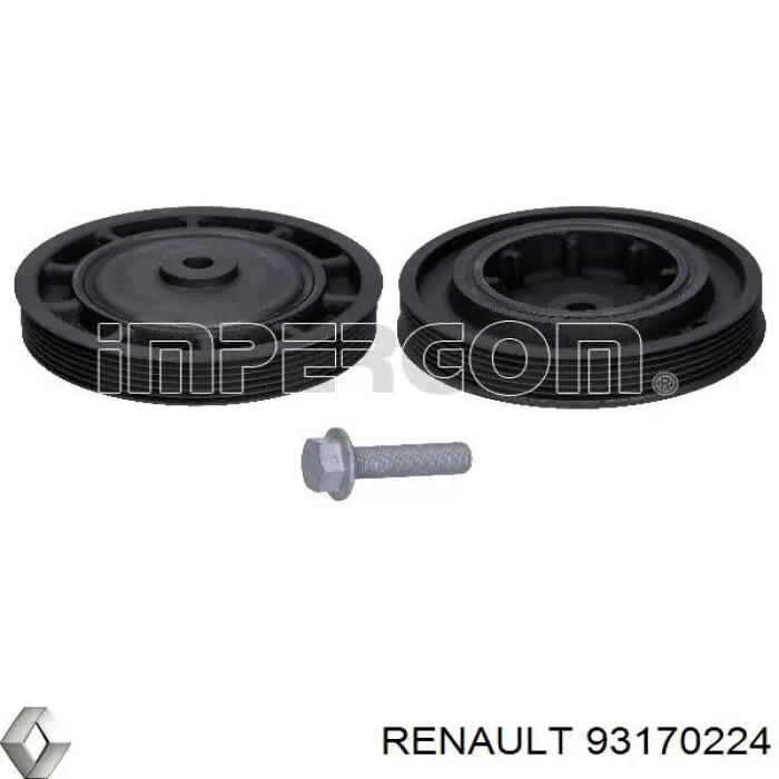 93170224 Renault (RVI) Шкив коленчатого вала