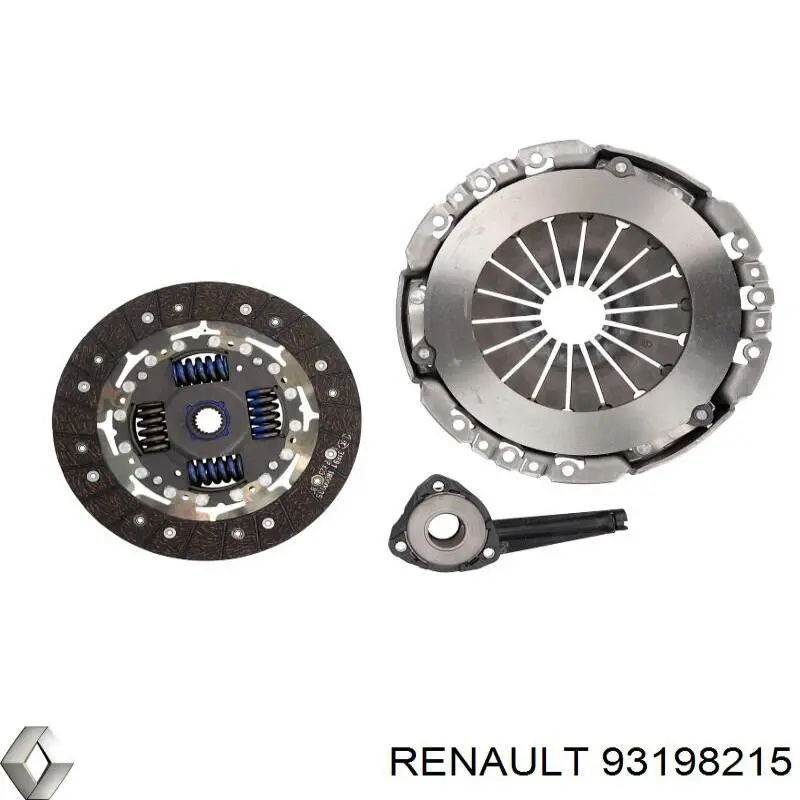 Диск сцепления Renault (RVI) 93198215 цена, от 27.48 USD