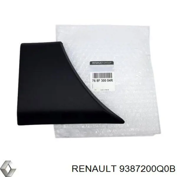 Накладка крыла заднего правого Renault (RVI) 9387200Q0B цена, от 9.66 USD