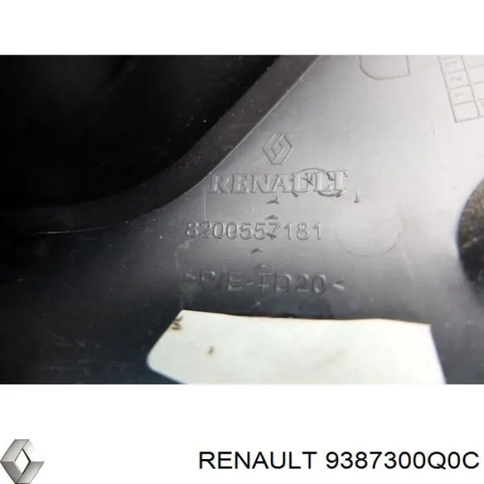 Молдинг крыла заднего левого 9387300Q0C Renault (RVI)