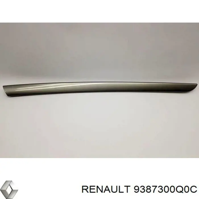 Молдинг заднего левого крыла Renault (RVI) 9387300Q0C