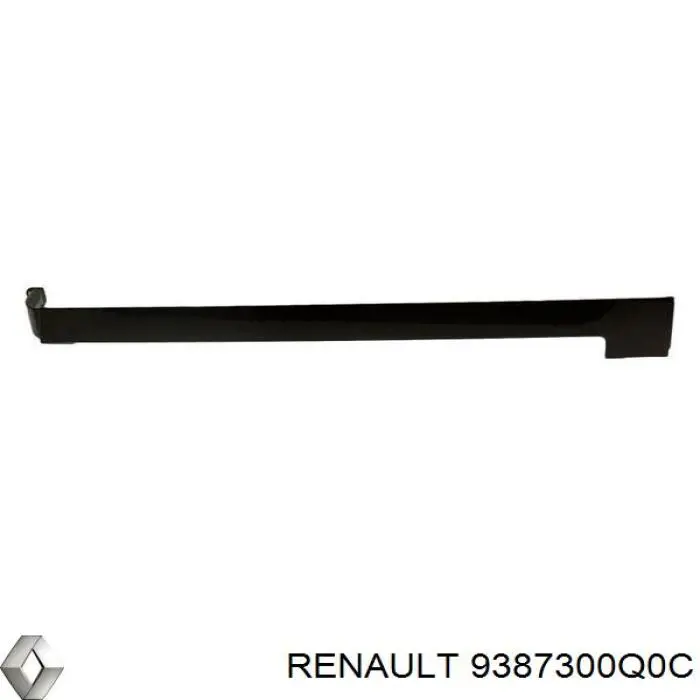 Молдинг крыла заднего левого 9387300Q0C Renault (RVI)
