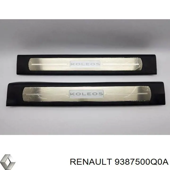 Накладка заднего левого крыла Renault (RVI) 9387500Q0A цена, от 41.00 USD