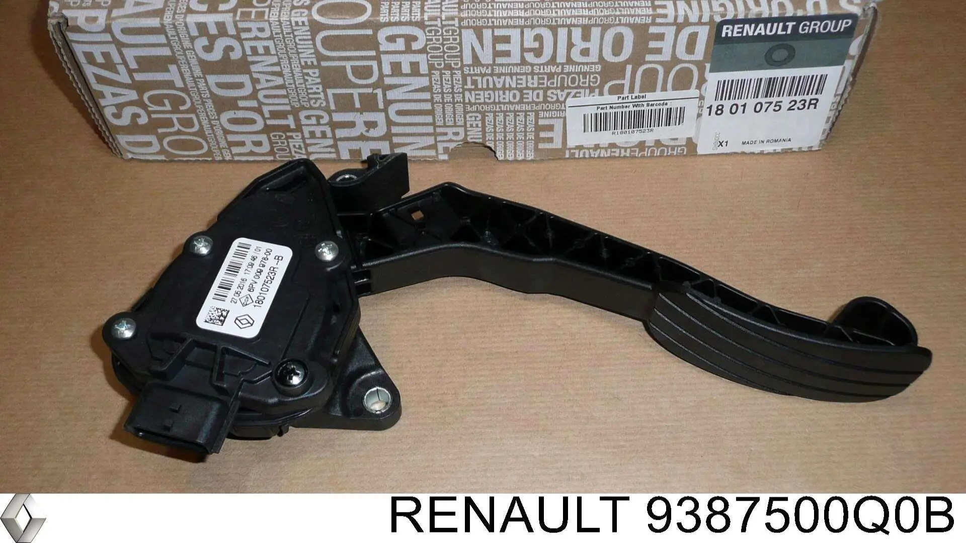 Накладка заднего левого крыла Renault (RVI) 9387500Q0B цена, от 27.38 USD