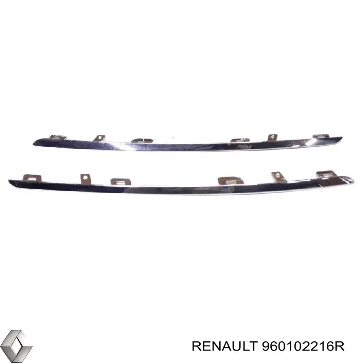 Решетка радиатора левая Renault (RVI) 960102216R цена, от 73.92 USD