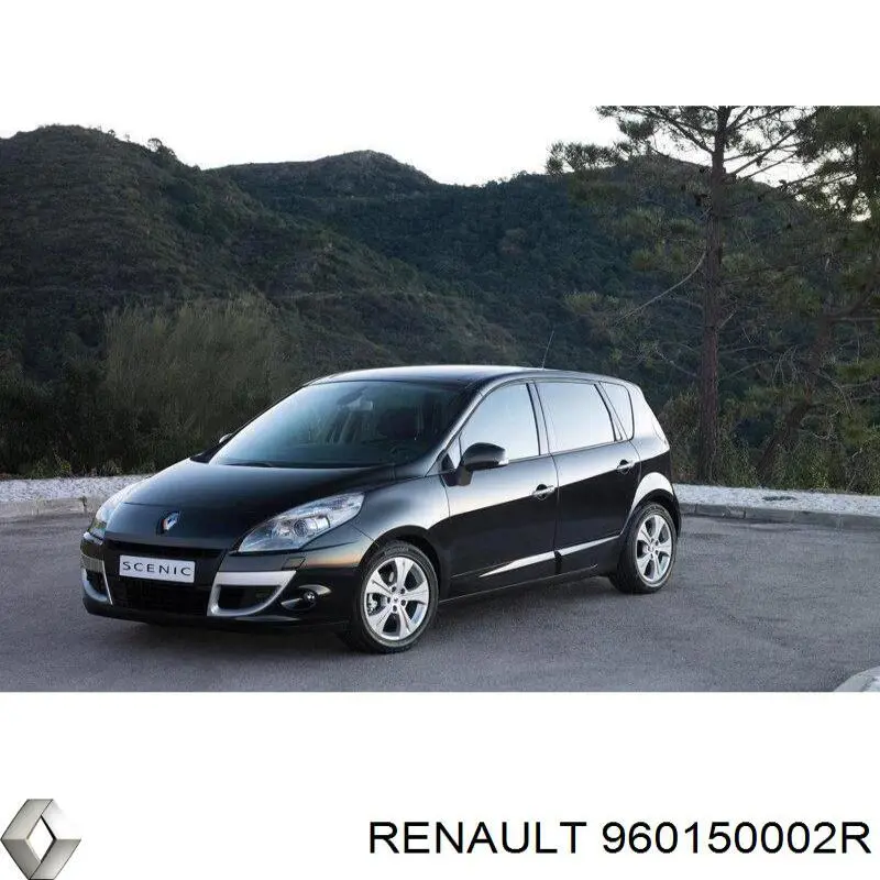 Купить 960150002R Renault (RVI) Сплиттер переднего бампера