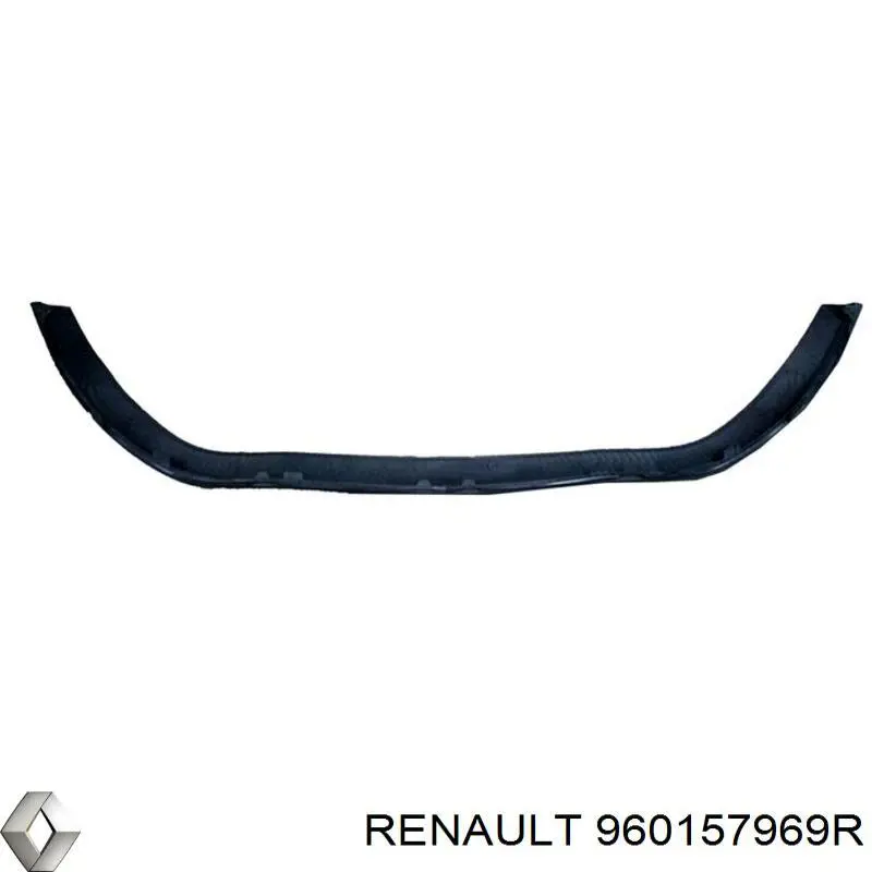Купить 960157969R Renault (RVI) Сплиттер переднего бампера
