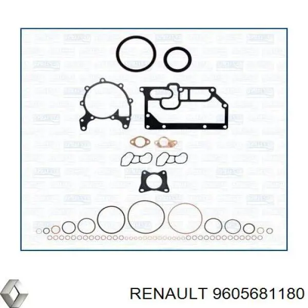 Правая прокладка ГБЦ 9605681180 Renault (RVI)