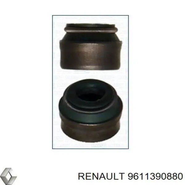 9611390880 Renault (RVI) kit superior de vedantes de motor