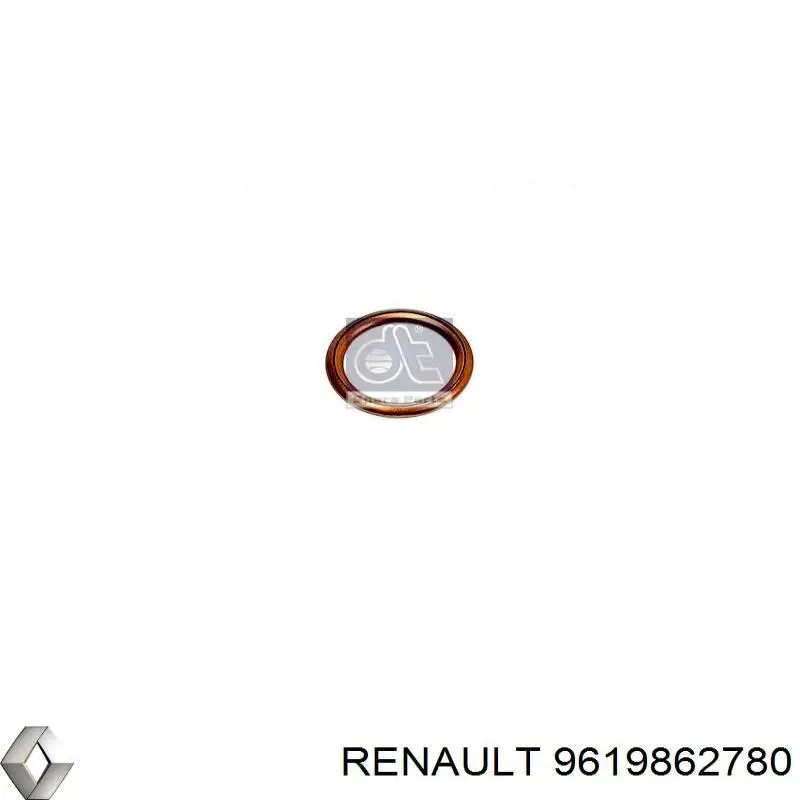 Прокладка пробки поддона двигателя Renault (RVI) 9619862780 цена, от 0.72 USD