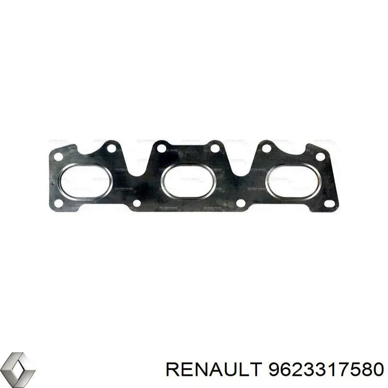 Прокладка выпускного коллектора Renault (RVI) 9623317580