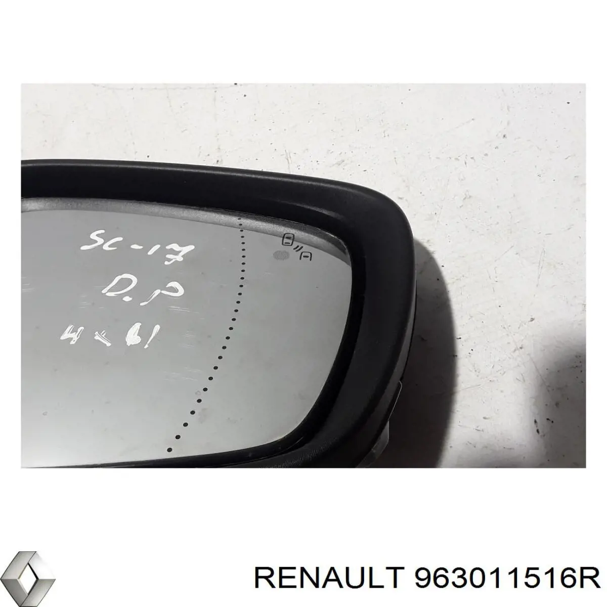 963011516R Renault (RVI) Зеркало заднего вида правое