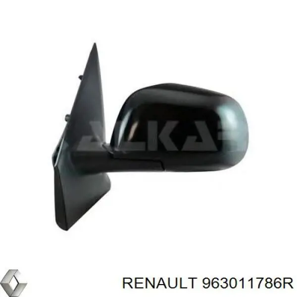 Купить 963016982R Renault (RVI) Боковое зеркало заднего вида правое