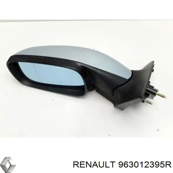 Правое боковое зеркало 963012395R Renault (RVI)