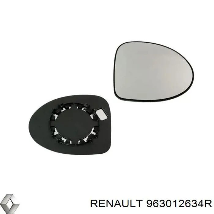 Наружное зеркало правое Renault (RVI) 963012634R цена, от 45.24 USD