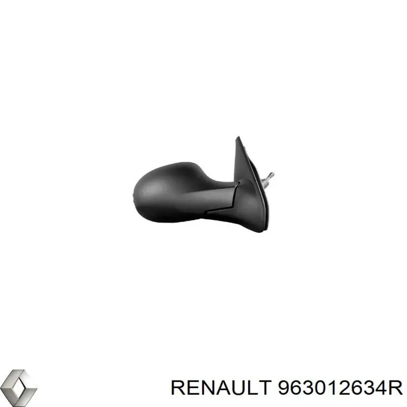 Правое боковое зеркало 963012634R Renault (RVI)