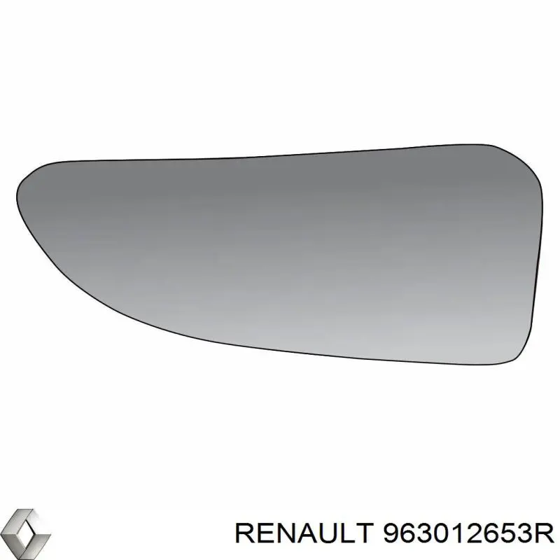 Наружное зеркало правое Renault (RVI) 963012653R цена, от 14.66 USD