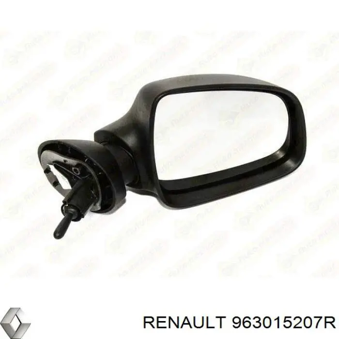 Наружное зеркало правое Renault (RVI) 963015207R цена, от 21.93 USD
