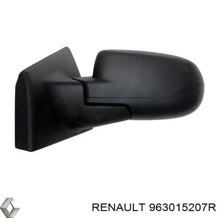 Правое зеркало 963015207R Renault (RVI)
