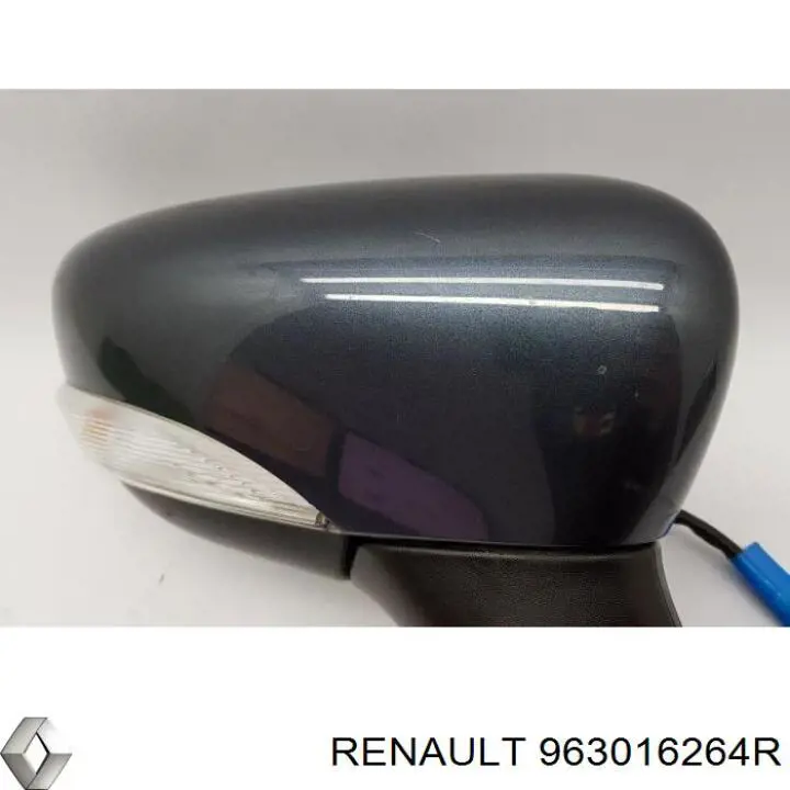 963016264R Renault (RVI) espelho de retrovisão direito