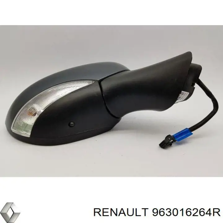 Наружное зеркало правое Renault (RVI) 963016264R цена, от 46.71 USD