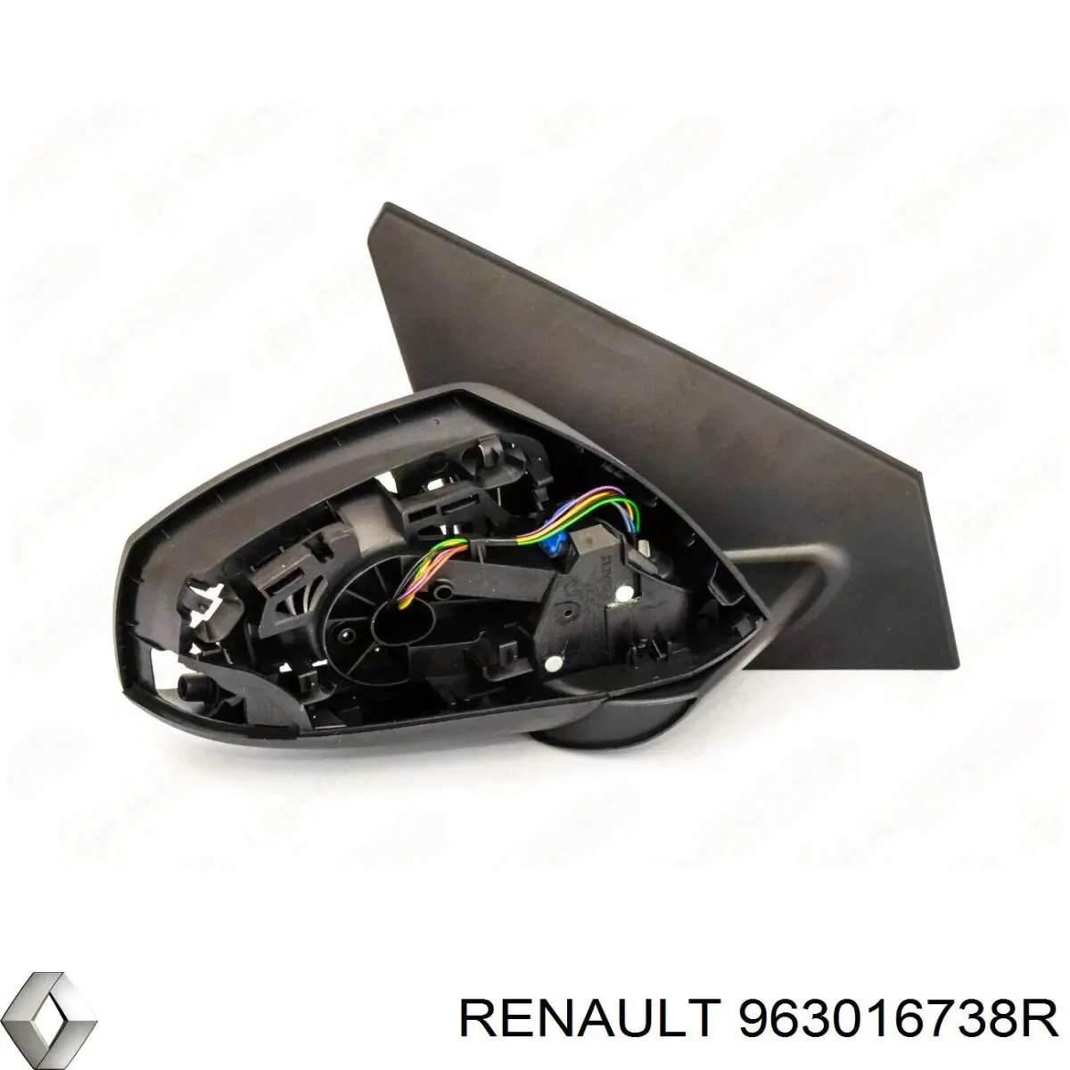 Наружное зеркало правое Renault (RVI) 963016738R цена, от 28.18 USD