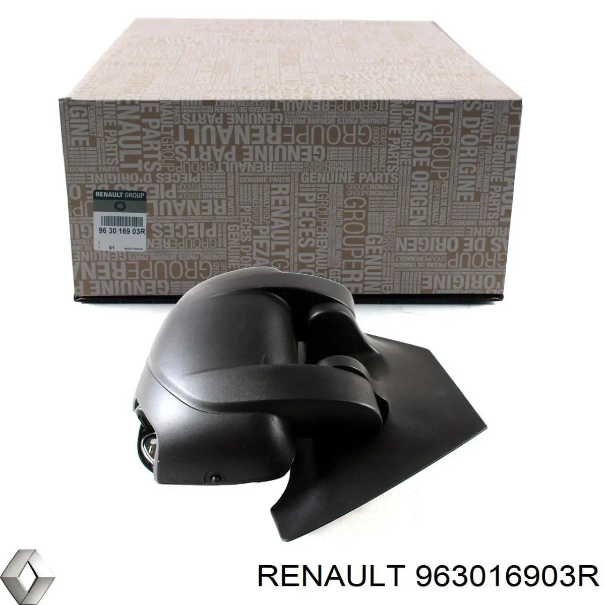 Купить 963016903R Renault (RVI) Боковое зеркало заднего вида правое