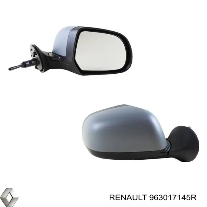Наружное зеркало правое Renault (RVI) 963017145R цена, от 26.88 USD
