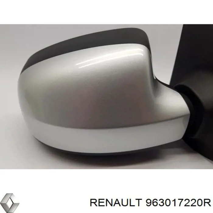Правое зеркало 963017220R Renault (RVI)