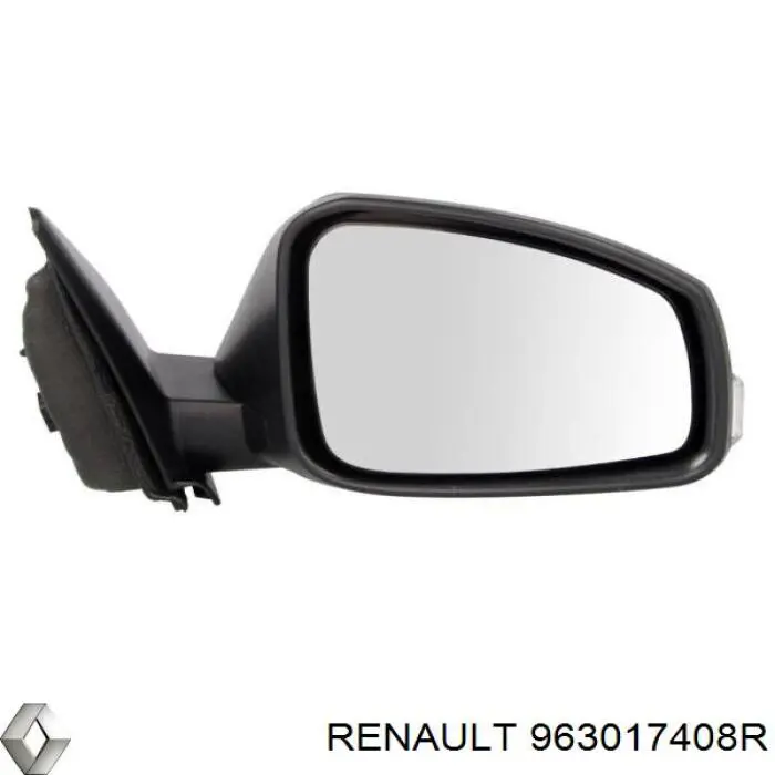 Наружное зеркало правое Renault (RVI) 963017408R цена, от 290.28 USD
