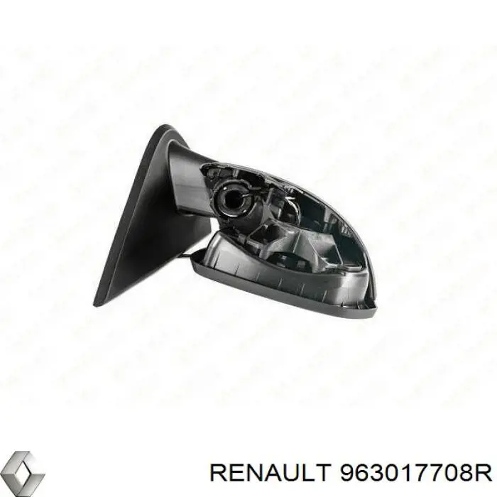 963745777R Renault (RVI) espelho de retrovisão direito