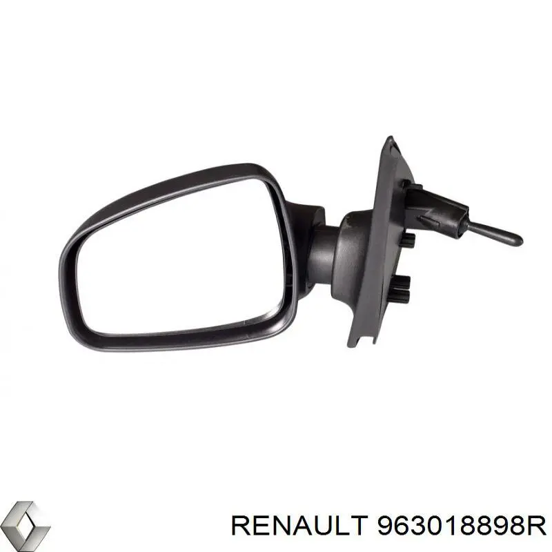 963018898R Renault (RVI) espelho de retrovisão direito