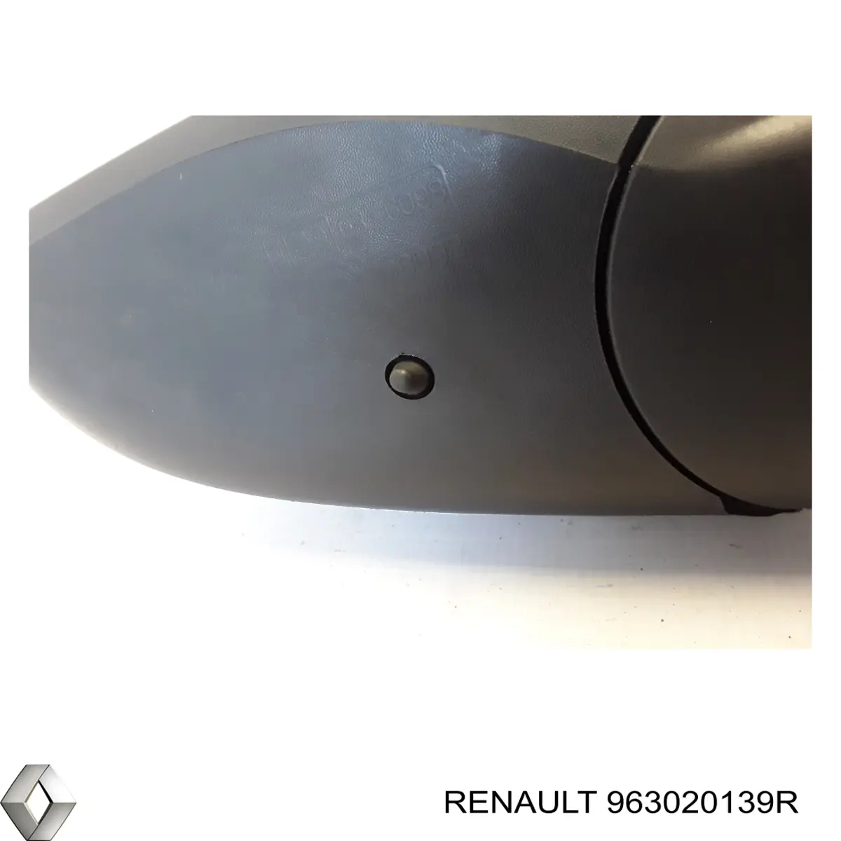 963020139R Renault (RVI) espelho de retrovisão esquerdo