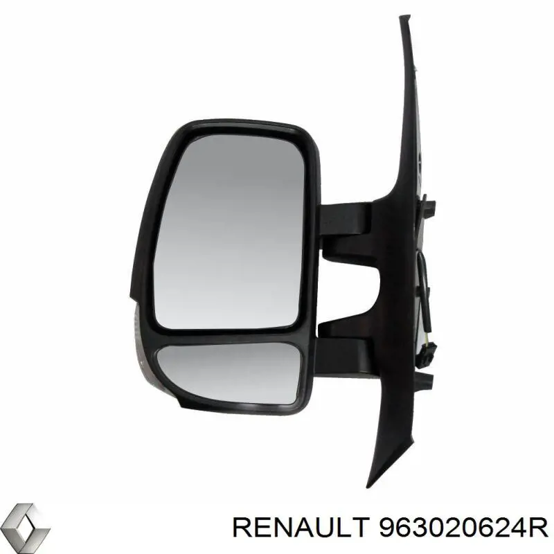 963020624R Renault (RVI) Левое боковое зеркало
