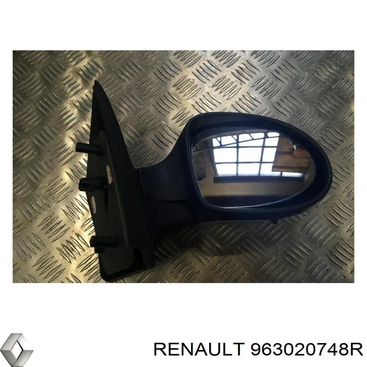 Зеркало заднего вида левое 963020748R Renault (RVI)